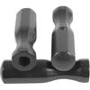 Soccer Table Handles, 5/8 inch Wooden Foosball Handle Grip, 8 Pack