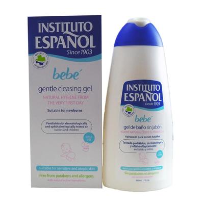 Instituto Espanol Детский гель для купания без мыла для чувствительной кожи новорожденных без аллергенов 500 мл
