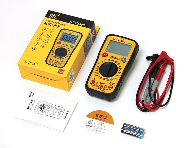 XinSite HTI Digital Multimeter: High-Precision AC/DC Voltage & Current Tool for Professional Electricians.
