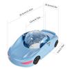 Hamster Race Car Toy Transparent Running Ball Vehicle for Safe and Fun Home Exercise with Easy Assembly and Cleaning
