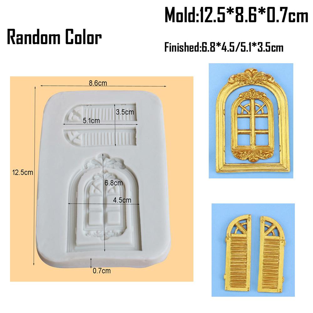 Виды силиконовых форм для дверей, окон, рамок, помадки, тортов, выпечки, рождественских конфет, шоколада, мастики M835