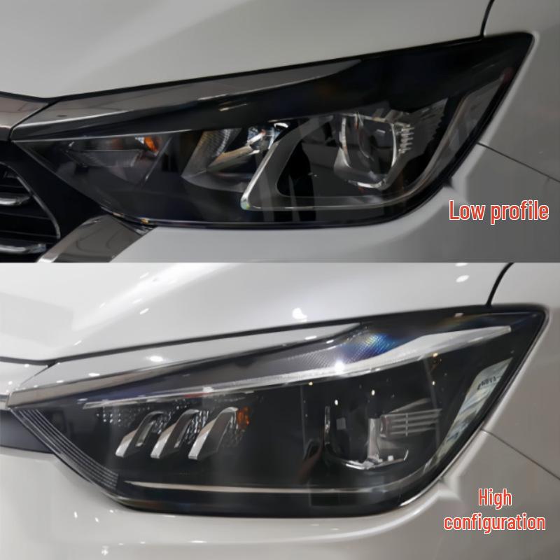 Накладка на фару для BAIC Senova D50/EU5 2018-2022 (Высокая/Низкая отделка) и BAIC EU5 Новая Энергия