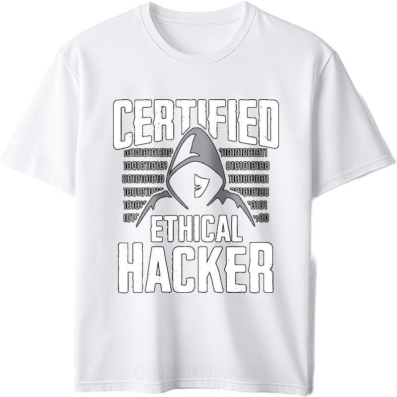 2026 New Style Certified Ethical Hacker Unisexs TShirt HighQuality Fashion Print Round Neck Unisexs and Womens Matching TShirt