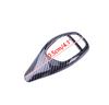 Carbon Fiber Look ABS Gear Shift Knob Cover Trim For BMW 1 2 3 4 5 6 Series LHD