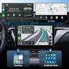 9-дюймовая IPS-сенсорная автомагнитола на Android 13 для Honda CR-V 2007-2011 с беспроводным CarPlay и Android Auto, GPS, WiFi, Bluetooth