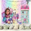 Gabby Wall Tapestry Aesthetic Wall Hanging Printed Fabric Blanket Decorative Tapestries for Bedroom Living Room Home Decor