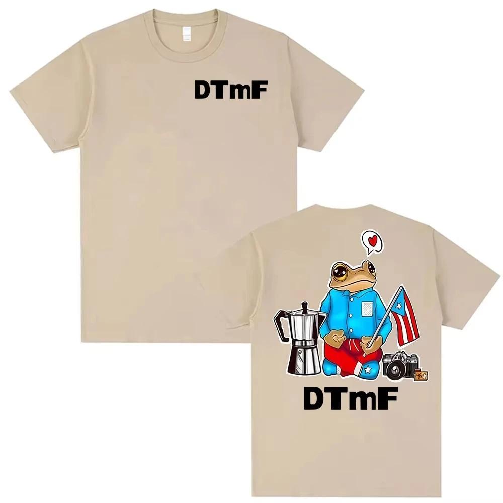 Рэпер Bad Bunny Деби Тирар Мас Фотос DTMF Альбом Графическая Футболка Мужская Женская Одежда Винтажная Харадзюку Классические Футболки