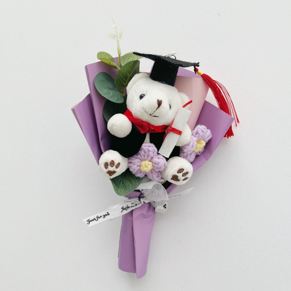 Graduation Season Graduation Flower Bouquet Mini Bear Bouquet School Graduate Gifts