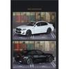 1/32 Scale BMW 320i THE 3 2023 Alloy Car Model Diecast Metal Toy Vehicles Model Simulation Sound and Light Collection Boy Kid Toy Gift