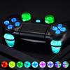 ExtremeRate PS4 Контроллер Совместимый Многоцветный Светящийся D-Pad Стикер Стикер Триггер Домашний Fac...