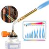 Бутановая горелка Сварочная газовая горелка Огнемет Пайка Пламенный распылитель Открытый кемпинг Барбекю Портативная сварка Пистолет горячего воздуха