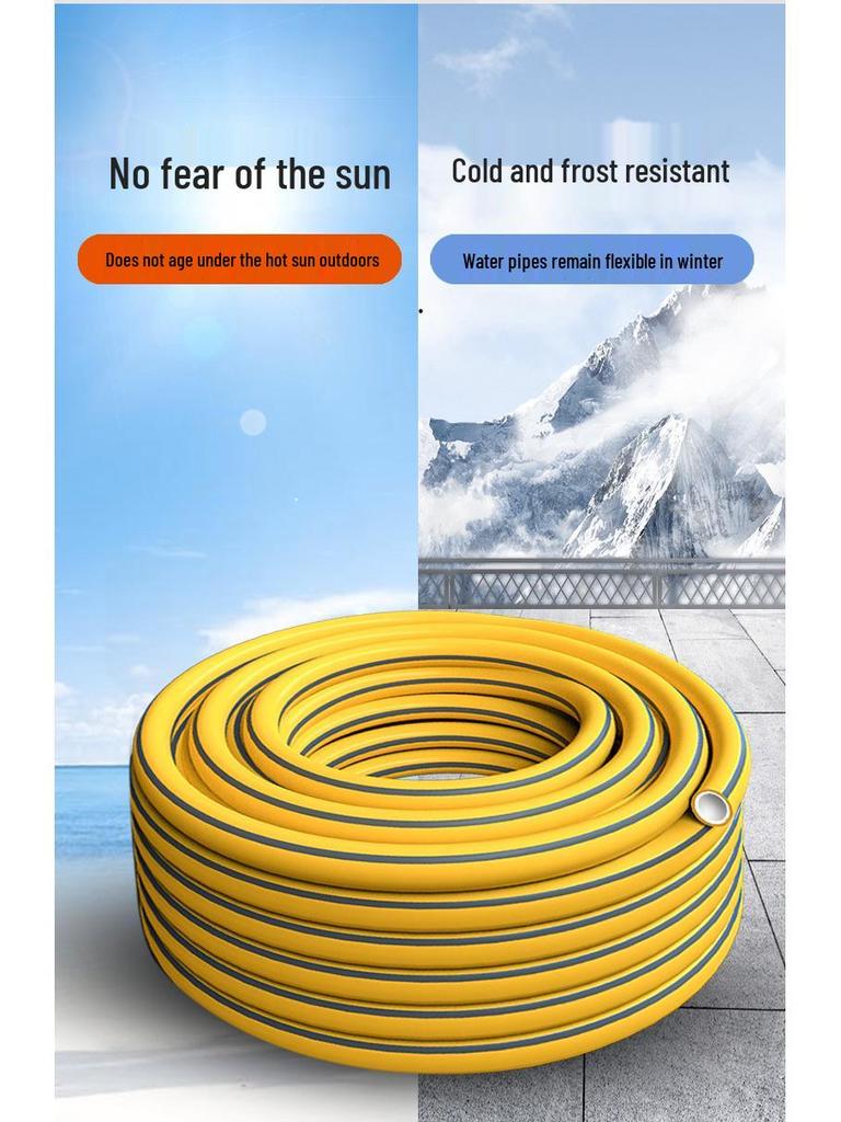 High-Pressure Water Gun with Rubber-Coated Handle for Car Washing & Garden Watering