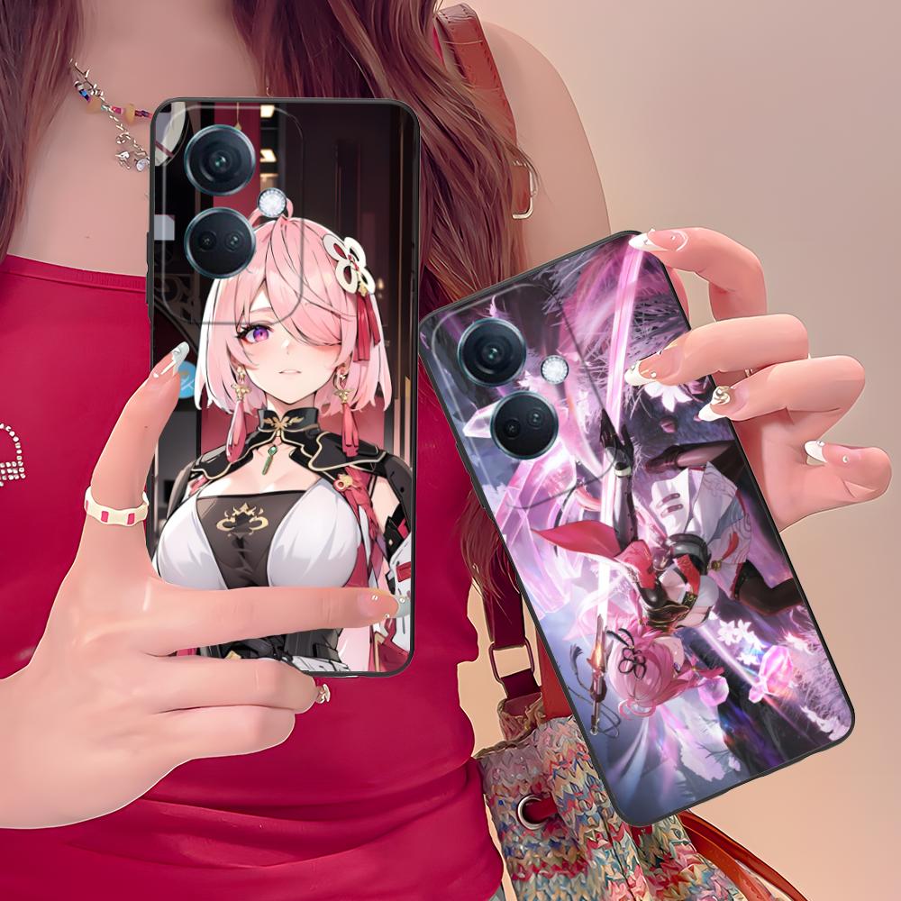 Чехол для мобильного телефона Wuthering Waves Taoqi для OPPO Reno 14 13 12 11 10 9 8 7 6 5 F T Pro 5G Цветной печатный чехол Красивый чехол