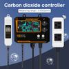 Вилка ЕС/США Двухканальный/Одноканальный Умный контроллер CO2 NDIR Датчик CO2 День Ночь Детектор углекислого газа Для теплицы Гидропоника