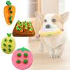 Мягкая плюшевая игрушка-морковь для раннего развития и жевания питомцем