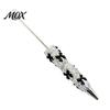 Bow Tie Pen Glitter Beadable Ballpoint Pen, Rhinestone Beaded Handmade DIY Supplies Bling Black Ink Pens for Making, School Office