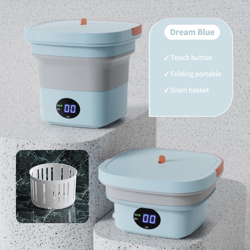 Folding Washing Machine Mini Portable Cleaning Wachine For Wash Underwear, Underpants, Socks, Baby Small Clothes