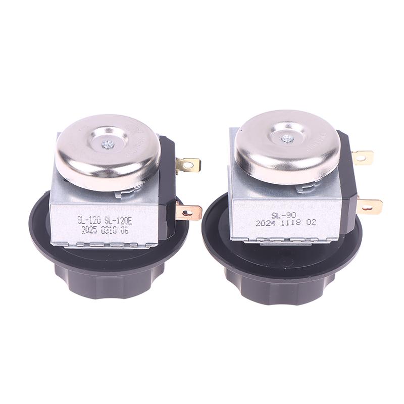 1 шт. 60/90/120 мин. Переключатель-таймер с ручкой для микроволновой печи со звонком, механический переключатель времени, детали для духовки, шкафа для подогрева, дезинфекционного шкафа