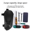 Bicycle Top Tube Triangle Bag EVA Hard Shell Waterproof Lightweight MTB Road Mountain Bicycle Front Frame Storage Pouch Cycling Bike Accessories