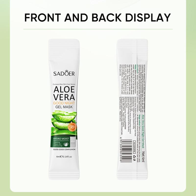 Алоэ Вера Спокойной ночи замороженная пленка SADOER маска для сна несмываемая мазь
