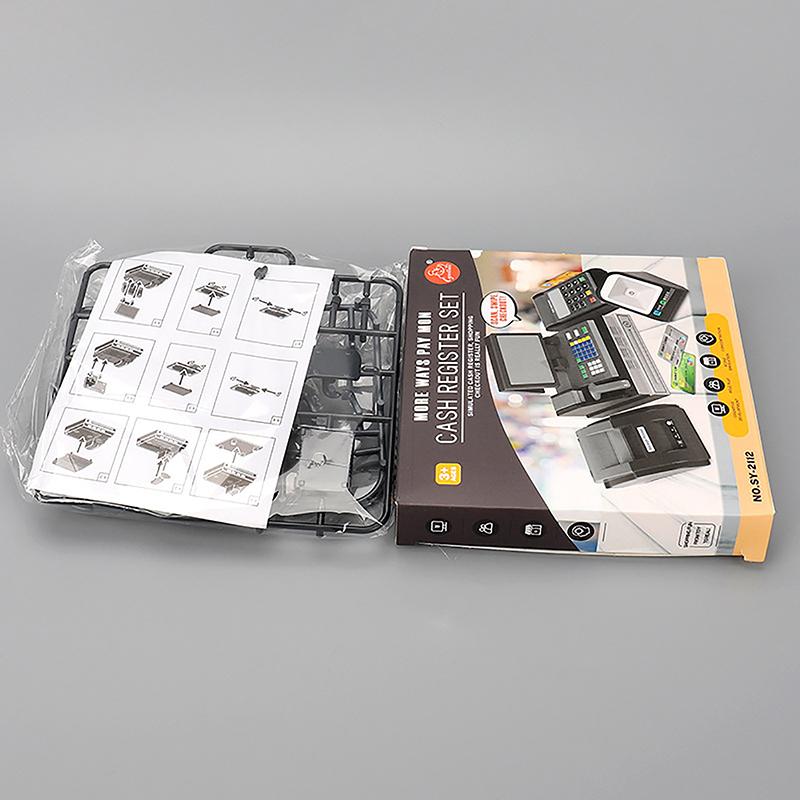Кукольный домик Мини супермаркет кассовый аппарат карточный автомат Pos автомат кукольный домик реквизит для сцены