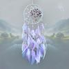 Home Decoration Dreamcatcher Feather Hanging Room Decoration Scandinavian Style Wall Decoration Crystal Stone Tree of Life
