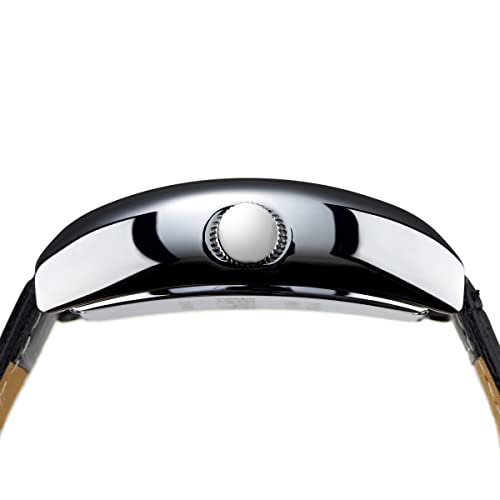 Frank Miura Watch Переиздание Модифицированная Модель Четырех Основных Брендов Японии 6 Кварцевые Мужские (Гипер-черный)