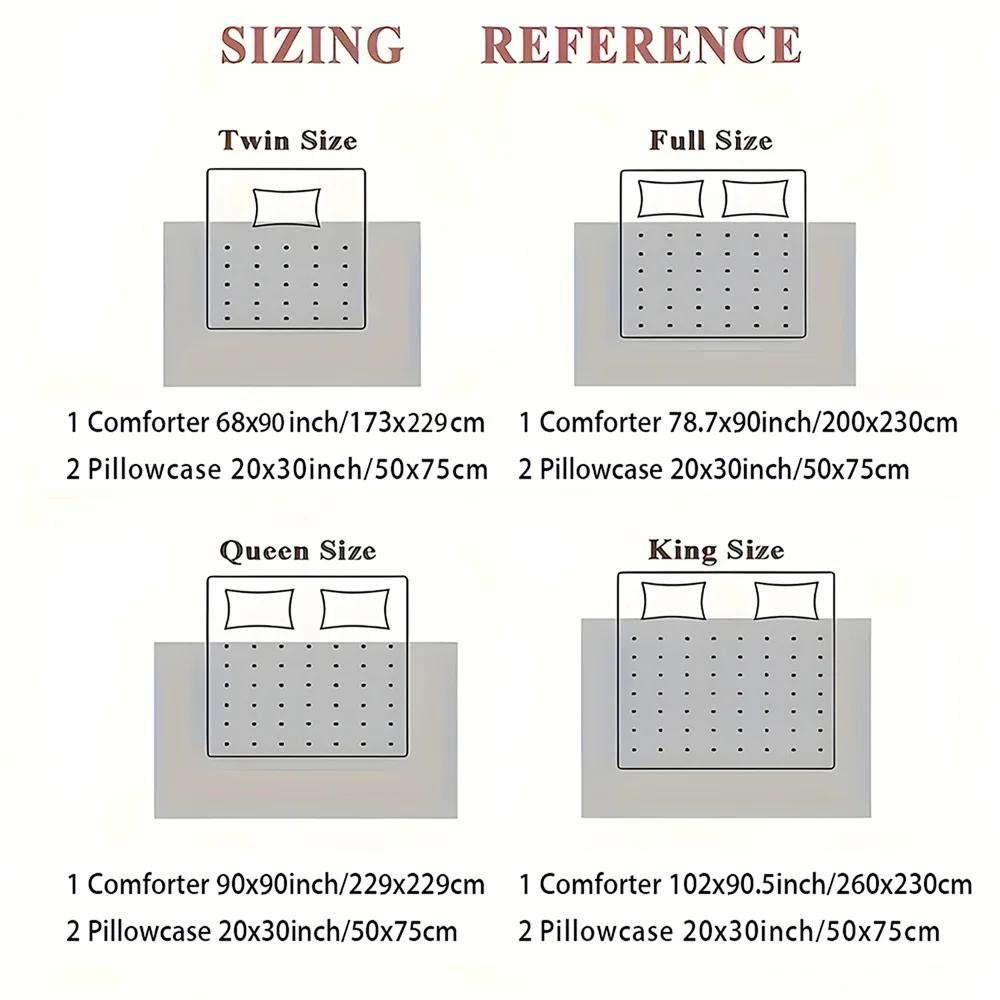 Комплект постельного белья из 3 предметов с современным принтом «День святого Валентина» — мягкий полиэстеровый пододеяльник и наволочки, можно стирать в стиральной машине, для домашней кровати