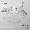 White I Milk Silk Embroidery Hollow Collar Sewing Lace Diy Decoration With Clothing Accessories Collar Accessories