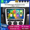 Android 14 for Volkswagen Vw Scirocco Eos 2009-2014 Car Radio Carplay Multimedia Automatic Main Unit Gps Navigation Stereo