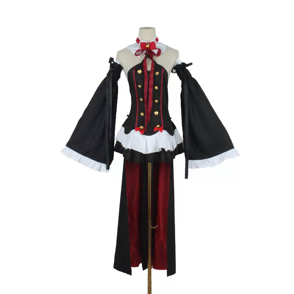 Krul Tepes Vampire Costume - Seraph of the End Anime Cosplay for Women Halloween