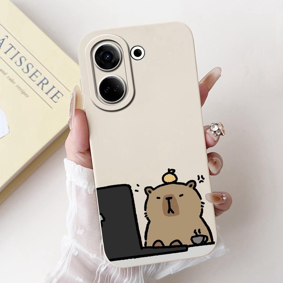 For Tecno Camon 20 Pro 5G Case CK8n Cute Animals Cartoon Cover Soft TPU Phone Case For Tecno Camon 20 Premier Camon20 Pro Bumper