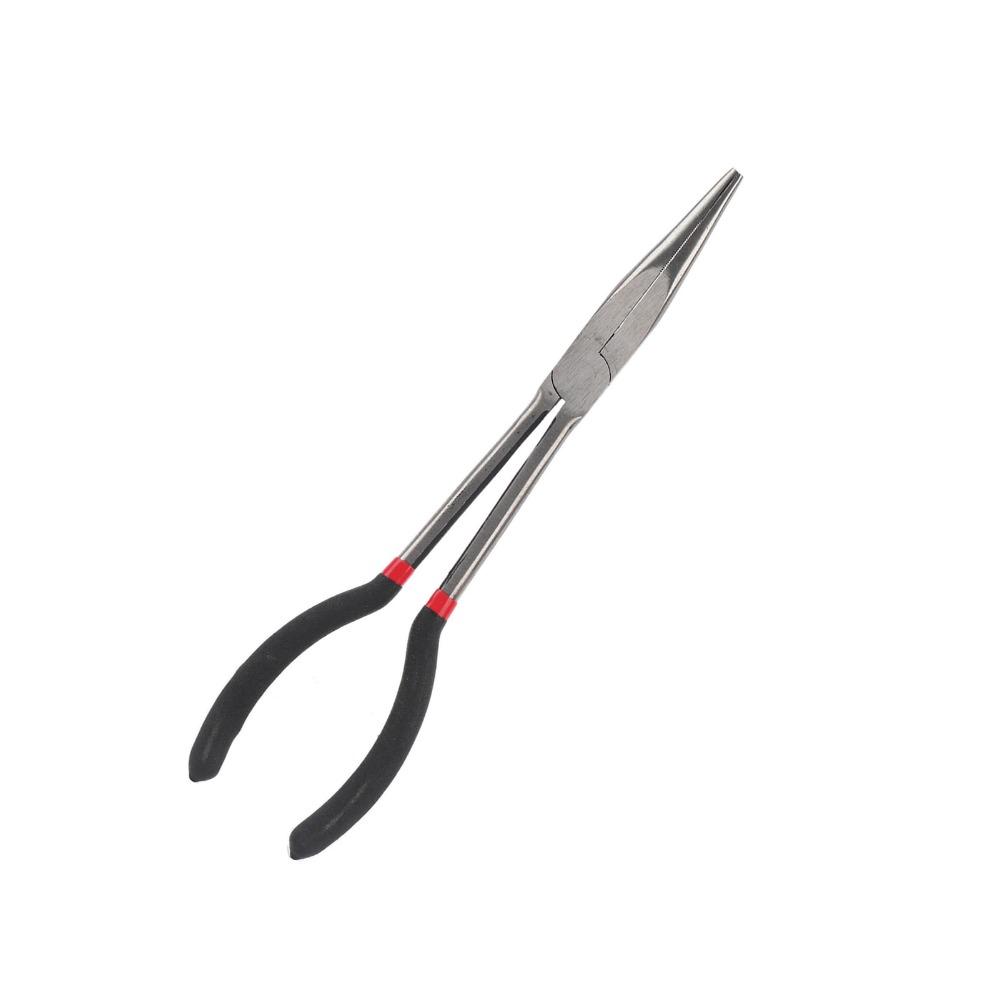 11 Inches Needle Nose Pliers NonSlip Handle Straight nose pliers Long Nose Pliers  Narrow Spaces