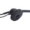 Telephone Headset with Noise Cancelling Microphone Single Ear Support USB C To USB 3.5mm Connector