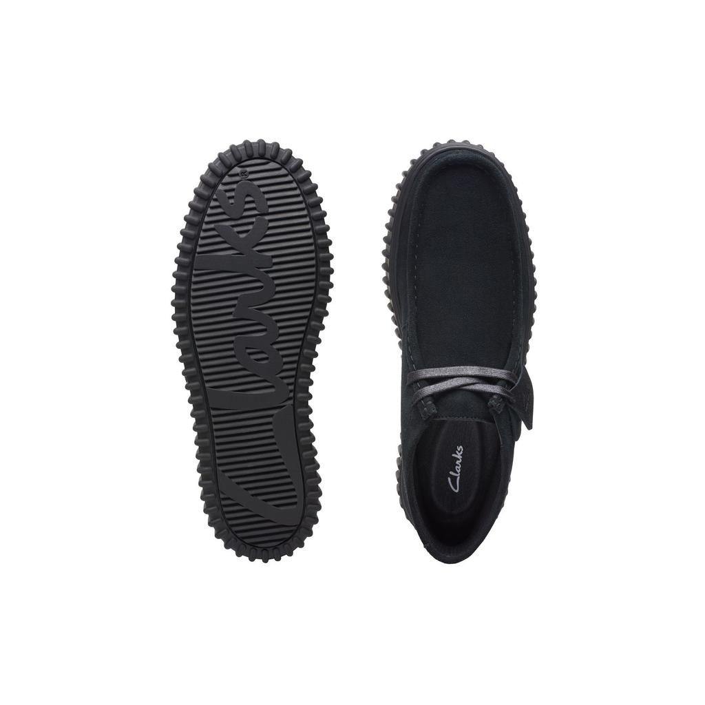 Clarks Модные ретро тренд короткие ботинки мужские ботинки черные 261736647