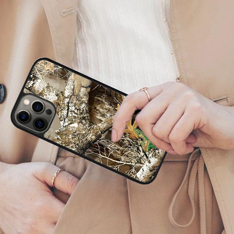 Hunting Camouflage Pattern Funda Magnetic Phone Case For APPLE iPhone 17 Air 16 14 13 12 Pro Max 15 Plus Wireless MagSafe Cover