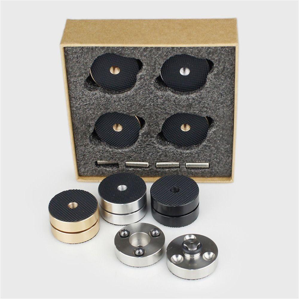1Pcs Aluminum Magnesium Alloy HiFi Audio Isolation Feet  for Speaker Amplifier DAC