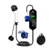 32A 7KW Type 2 EV Portable Charger 1Phase 5M Cable EVSE Charging Box Car Charger CEE 3PIN Plug for Electric Vehicle