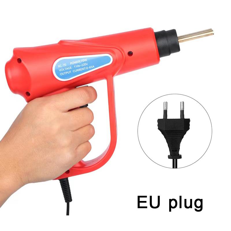 Ремонтный комплект для автомобильного бампера, 70 Вт, горячие степлеры, сварочный аппарат для пластмасс, автомобильный инструмент, сварочный пистолет для ПВХ, паяльник для пластика