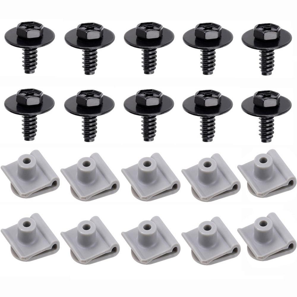 10 комплектов подкрылок, накладка на бампер, брызговик, винт и U-гайка для Mazda CX-3