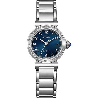 Женский EM1120-87L ( Часы L CITIZEN L Round Collection Eco-Drive) Круглые часы, серебро