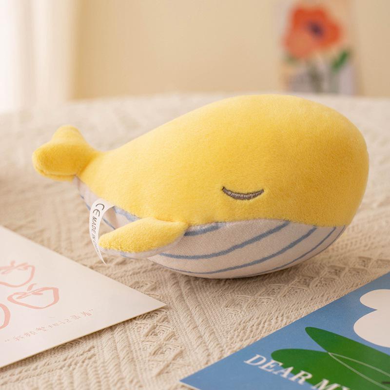 Porpoise & Whale Plush Keychain: Dolphin Doll Bag Charm Stuffed Animal