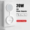 25W Magnetic Wireless Charger Fast Charge For iPhone 12 Mini XR X XS MAX 8 Plus Accessories For iPhone 14 13 12 11 Pro Max USB C