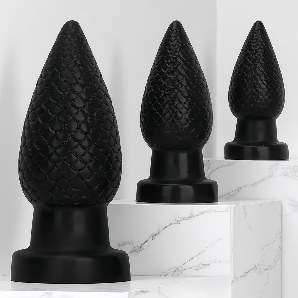 Жидкий силиконовый дракон анальная пробка большая дилдо расширитель ануса фистинг игрушка для мужчин и женщин