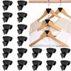 18PCS Multifunctional Hanger Connection Hook New Connector Hook Tier Hanging Hanger For Hanging Clothes Storage