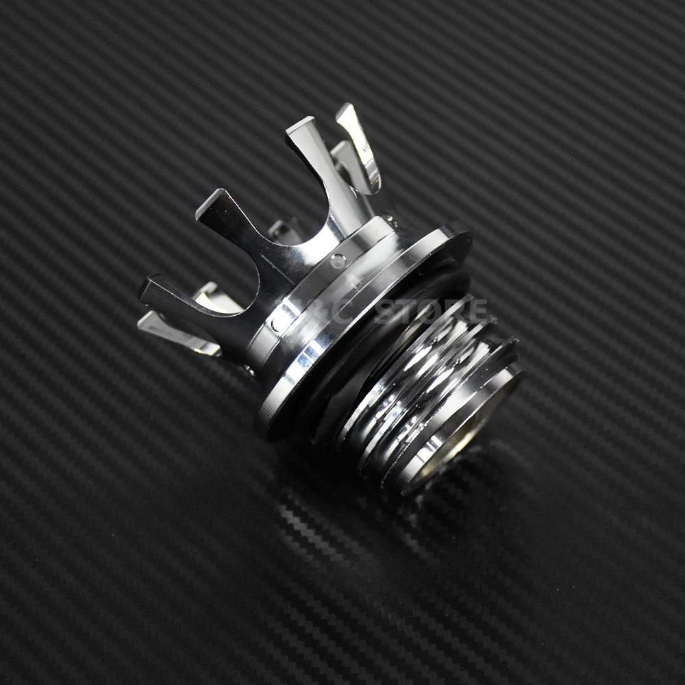 Mactions Crown Style Vented Fuel Tank Cap Gas Cap For Harley Sportster XL 883 1200 Touring Road King Dyna Softail Custom