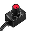 Plastic DC 0/1-10V Knob LED Dimmer Black PWM Dimmer with Switch  Electrician