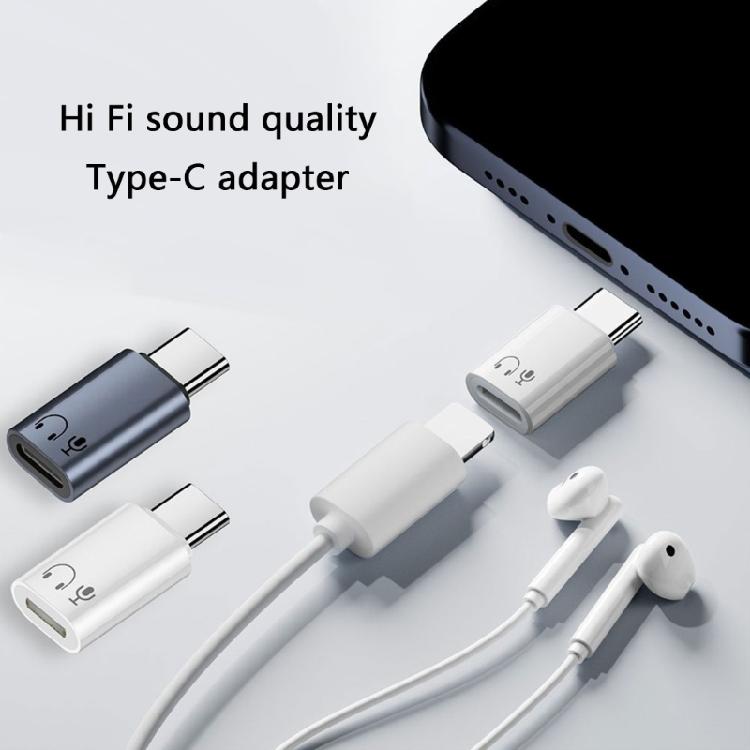 Долговечность Адаптер для наушников USB C Аудио Переходники для наушников Для телефона 15 Синхронизация данных Звонки Аудио Док-станция