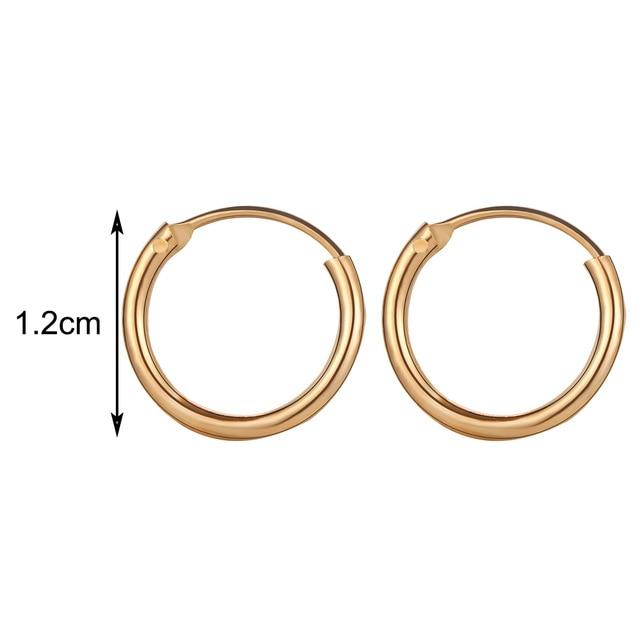 60 шт./компл. кольцо в носу пирсинг в стиле панк золотого, серебряного цвета ручной работы крошечное кольцо в носу обруч кольца для перегородки носа ювелирные изделия для пирсинга