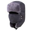 Ski Face Mask Winter Earflap Snow Hat Thick Warm Cap Fur Windproof Hats